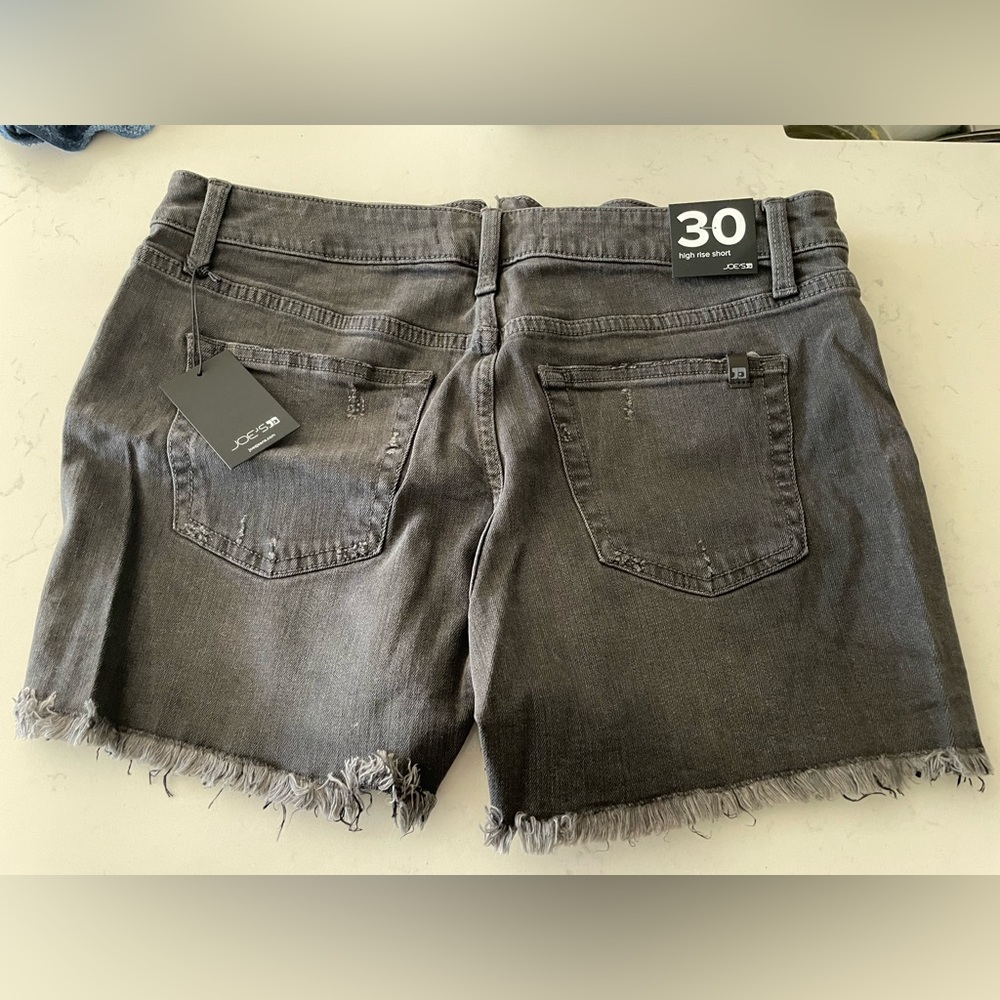 Joe’s Jeans Shorts, size 30, NWT, faded black